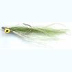 chartreuse - white clouser's minnow